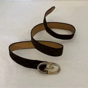 Gucci Vintage 1975 Chocolate Leather Belt Vintage Gucci Belt | Buy or Sell Luxury belts for women  main image 4